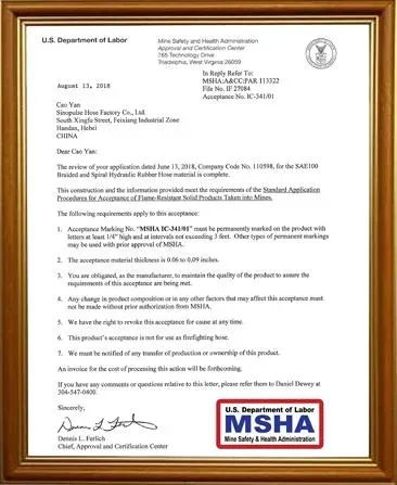 High Pressure Hydraulic Hose Supplier