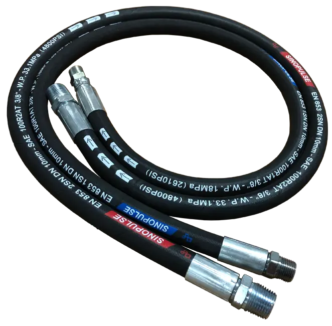 SAE100 R16 Kompakter Drahtgeflecht Hydraulikschlauch