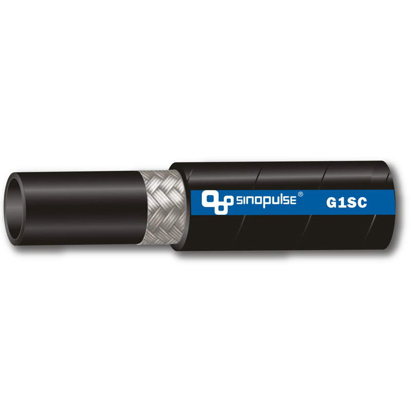 DIN EN857 1SC Compact One Wire Braided Hydraulic Hose