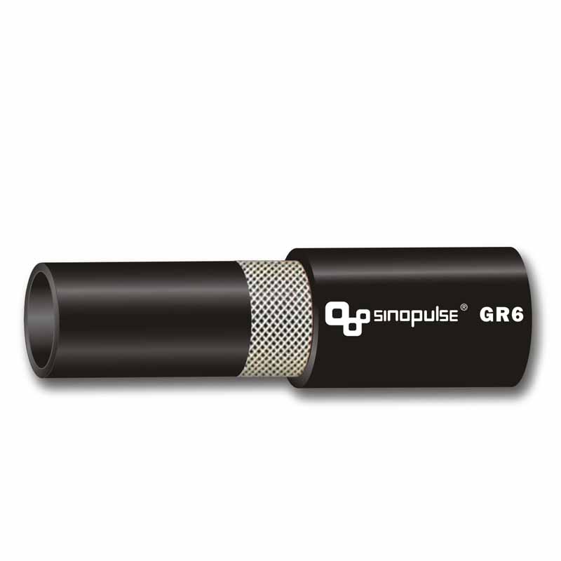 SAE100 R6 Single Fiber Braided Hydraulic Hose