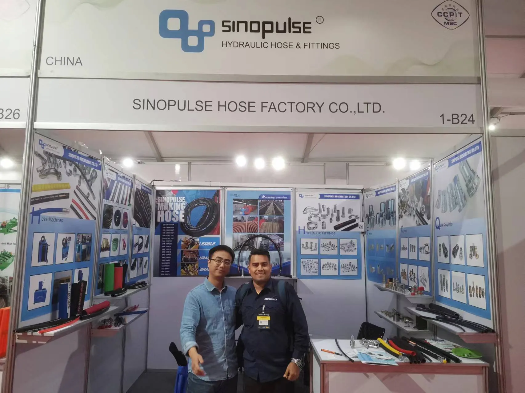 hydraulic hose crimping machine