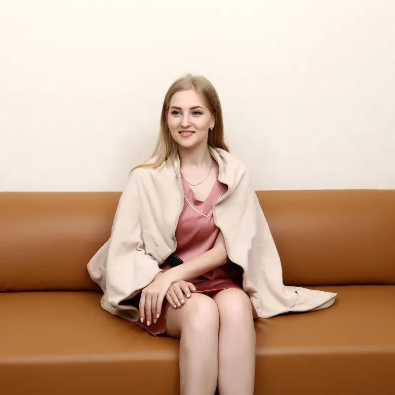 LIUBOYAY Electric Blanket, Soft Flannel Heating Electric Blanket