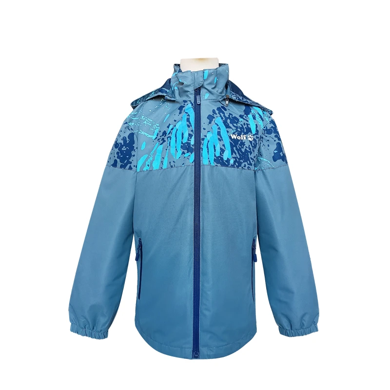 Boys Softshell Jacket Outdoor Windbreaker