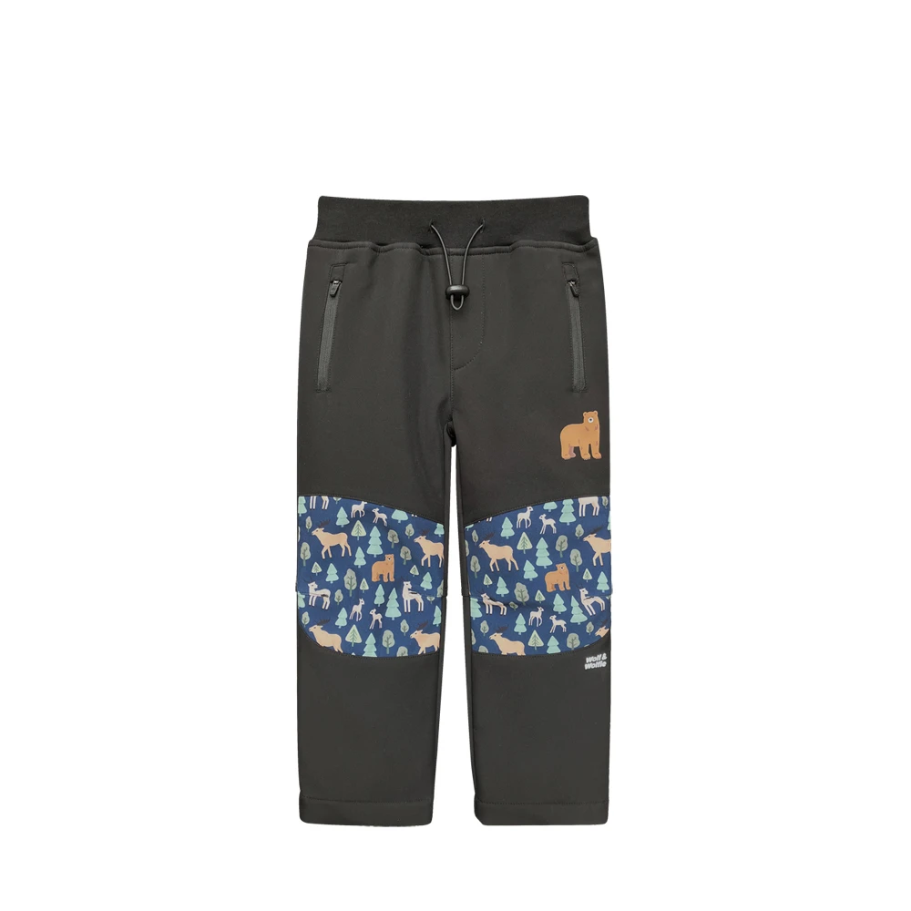 Boy Softshell Waterproof Pants Winter