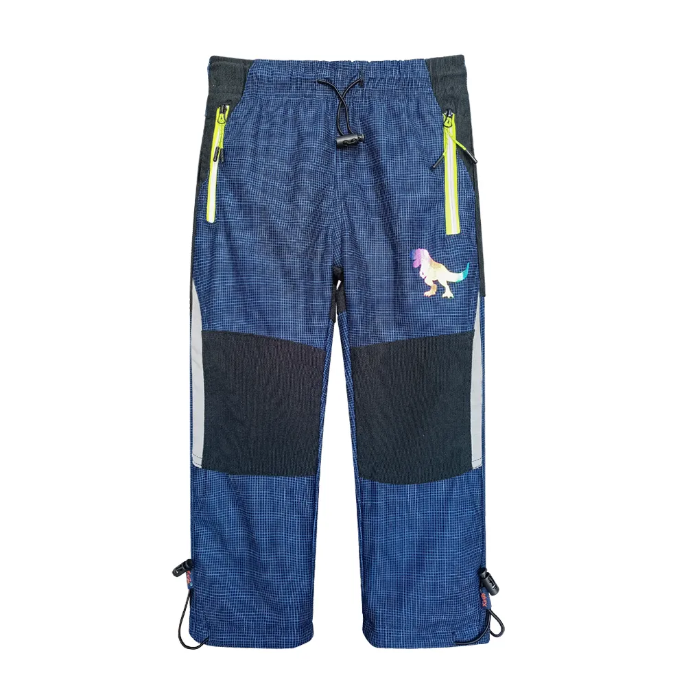 Kids Warm Casual Pants two-picecs Trousers