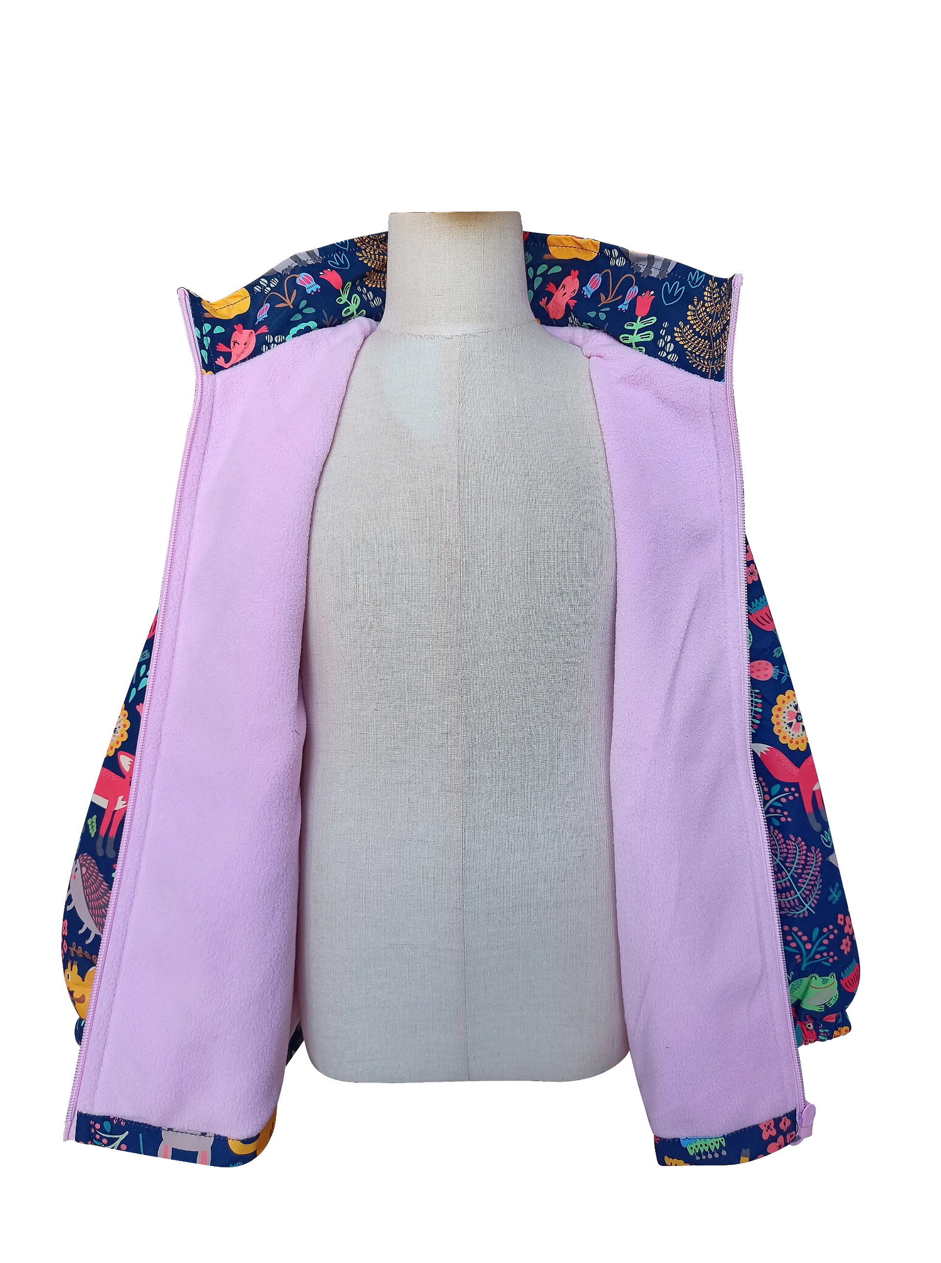 Girl Winter Warm Softshell Jacket