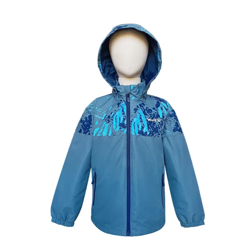 Boys Softshell Jacket Outdoor Windbreaker