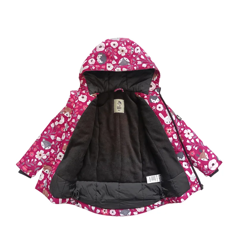Girls' All-Weather Padded Coat