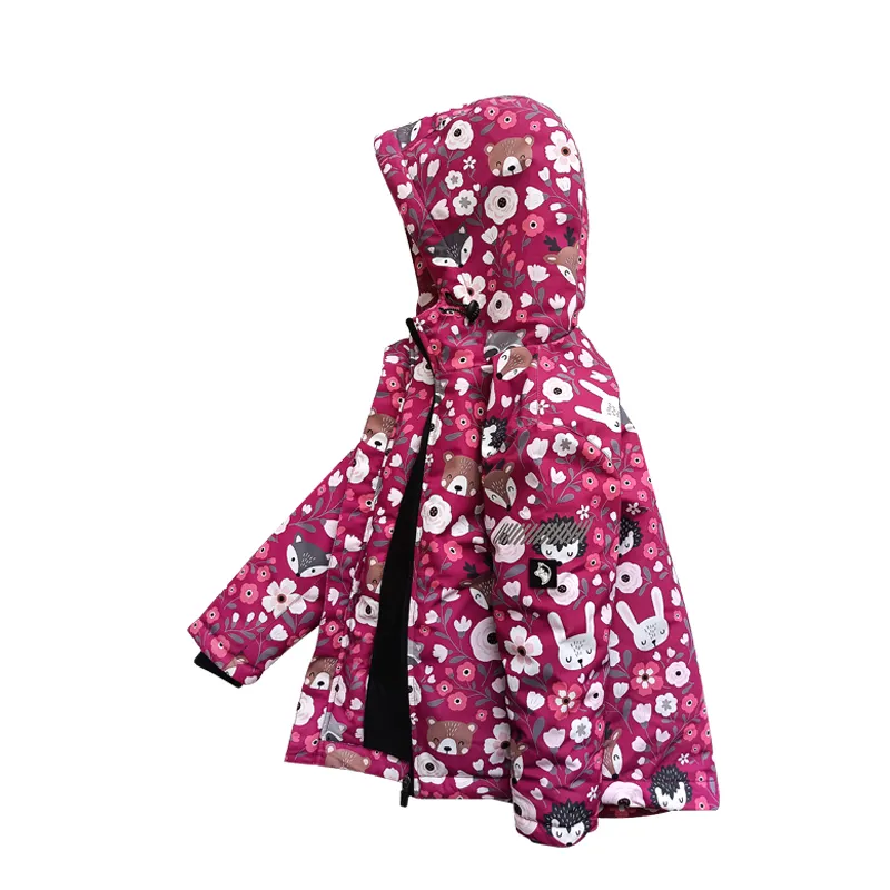 Girls' All-Weather Padded Coat