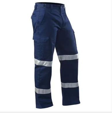 Workwear pants with 3M reflective tapes