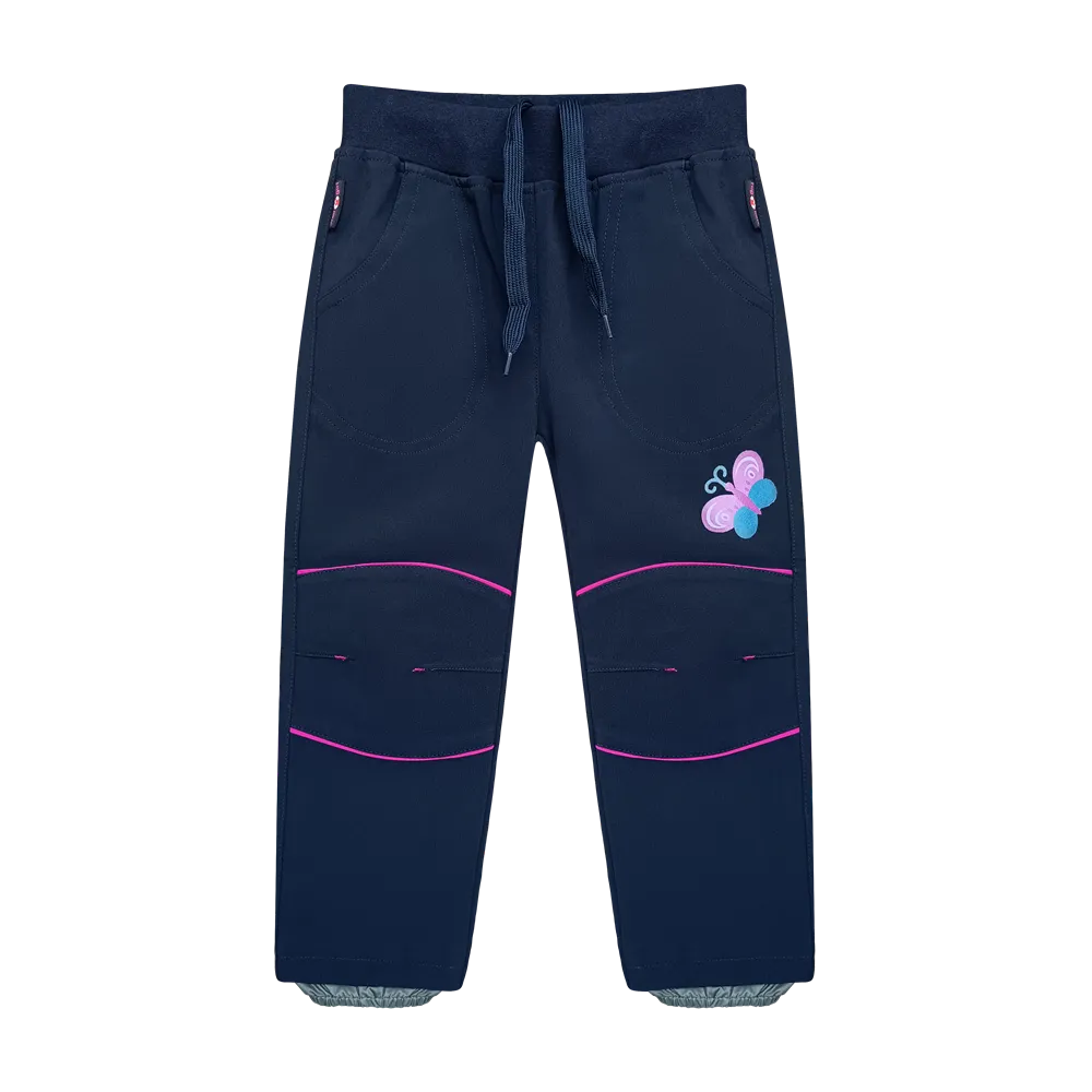 Girls Soft Shell Outdoor Sport Trousers
