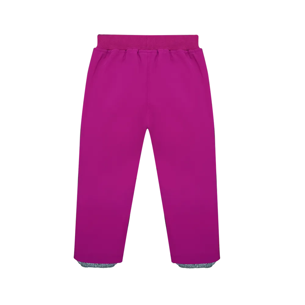 Girls Soft Shell Outdoor Sport Trousers