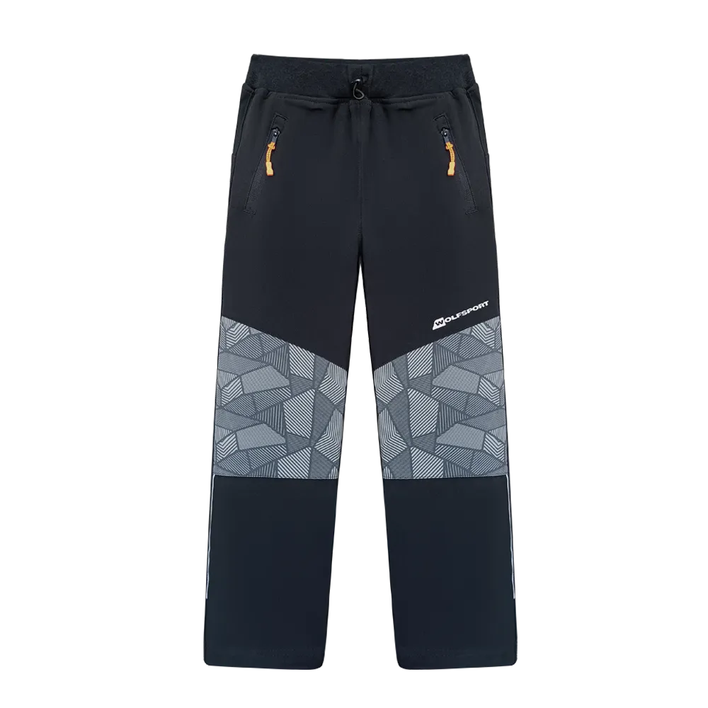 Children Soft Shell Pants Casual Trousers