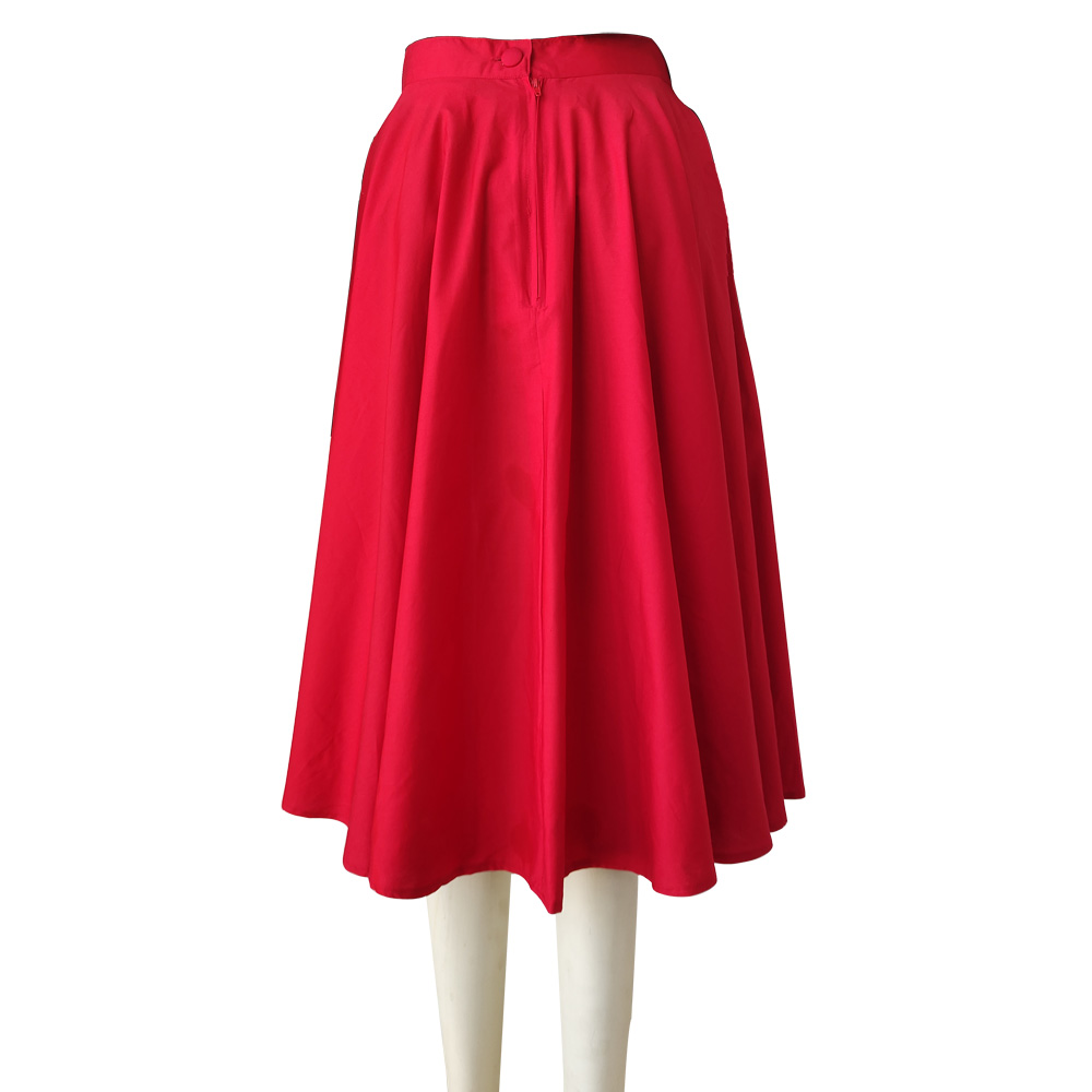 Ladies Popular Pleated Half Body Dress