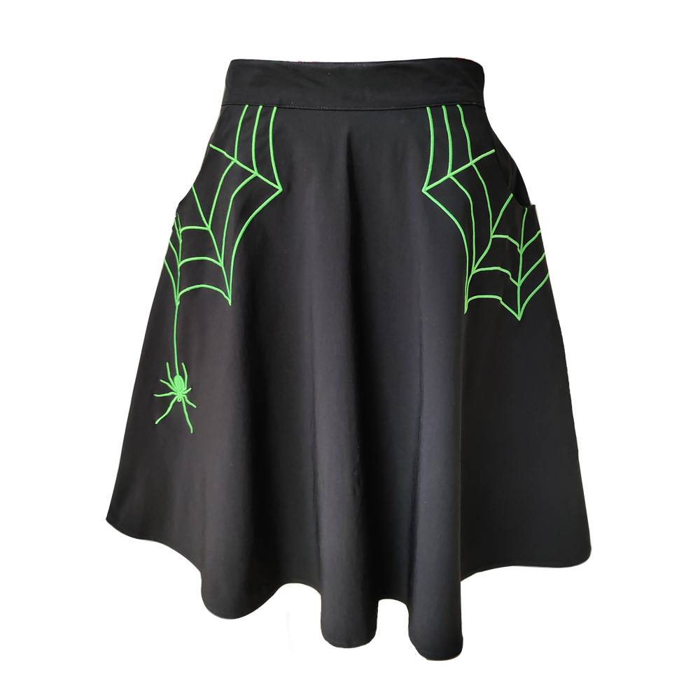 Summer half body Embroidered skirt