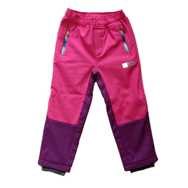 Girl Outdoor Windproof Softshell Pants