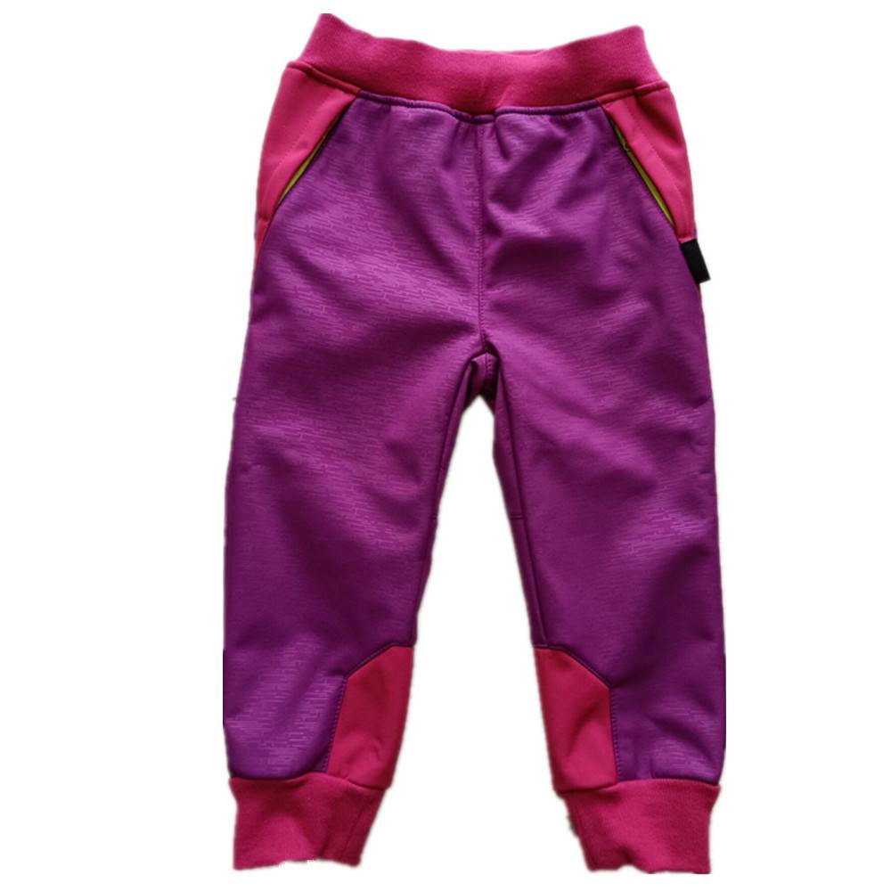 Kids Warm Windproof  Ski Softshell Pants