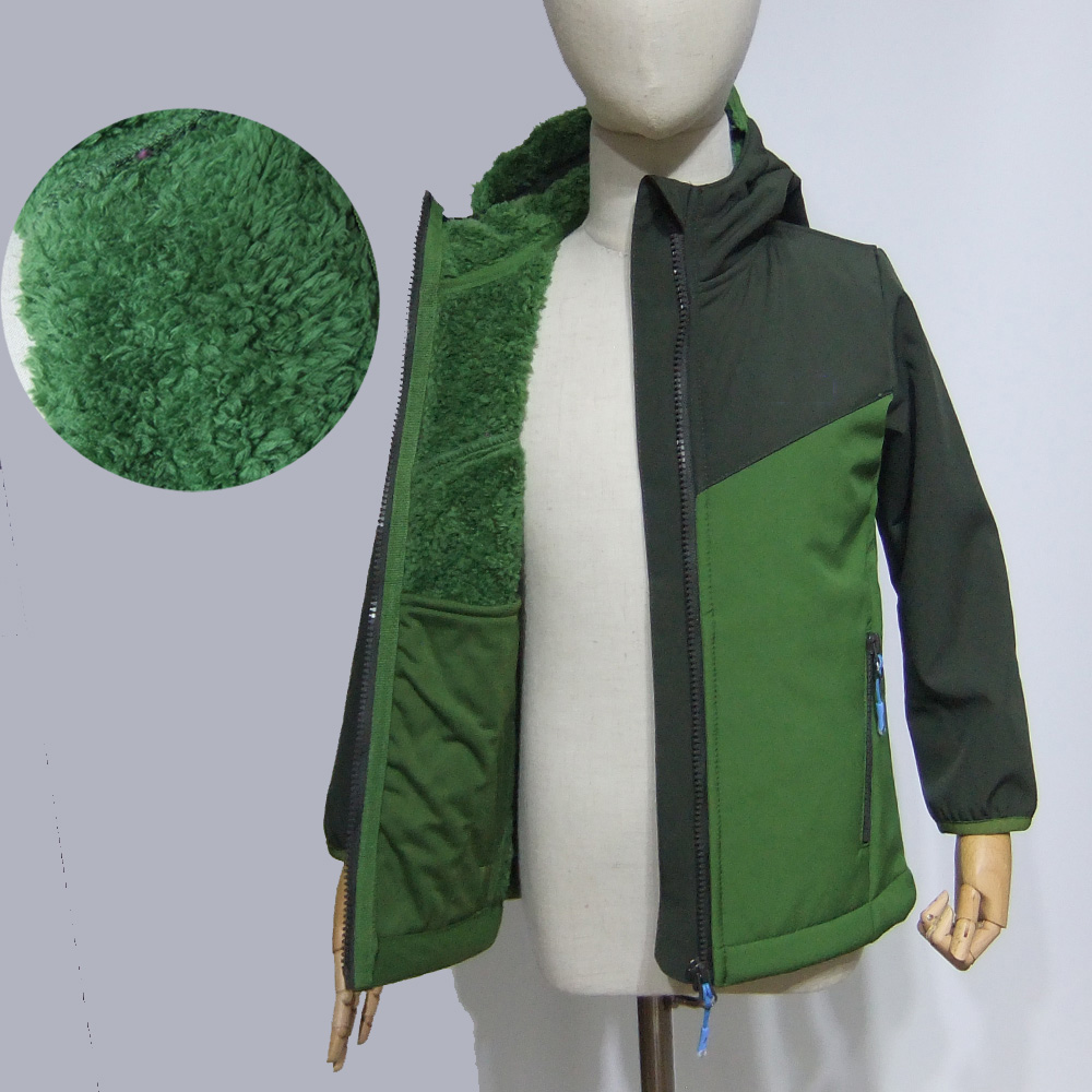 Kids Softshell Jacket: Outdoor Warmth & Waterproof Cashmere Feel
