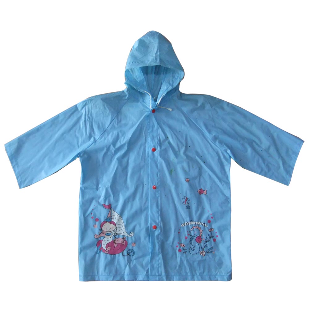 Boys Rainwear Cartoon Waterproof Raincoat