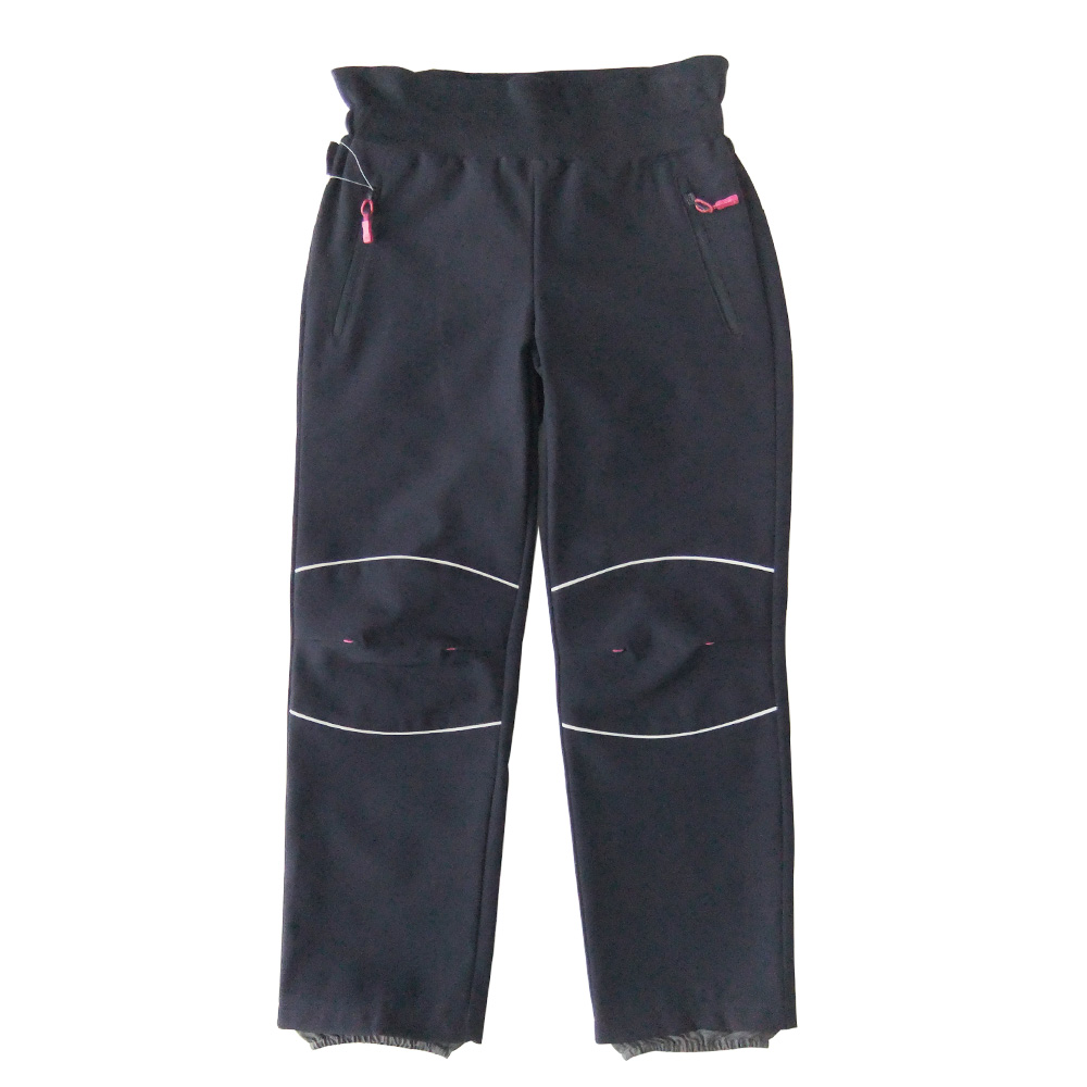 Kids Soft Shell Sport Wear Pants - Durable, Water-Resistant & Active Fit