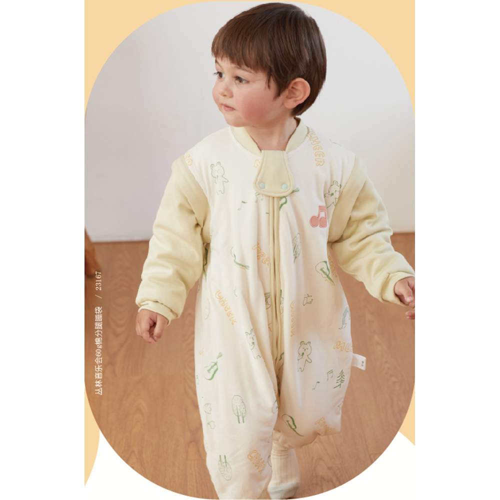 Baby Sleeping Bag – Organic Cotton, TOG-Rated, Easy-Zip