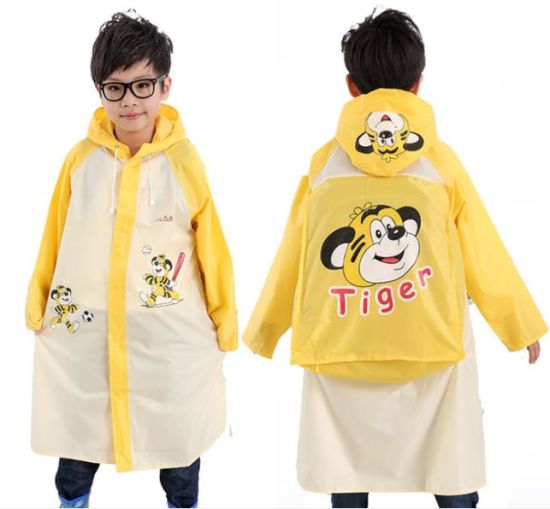 Student School Bag PVC Raincoat