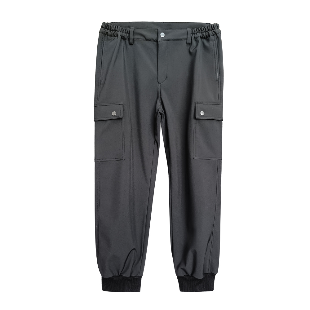 Men Winter Soft Shell Cargo Pants