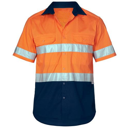 Hivis Short Sleeve Work Shirt
