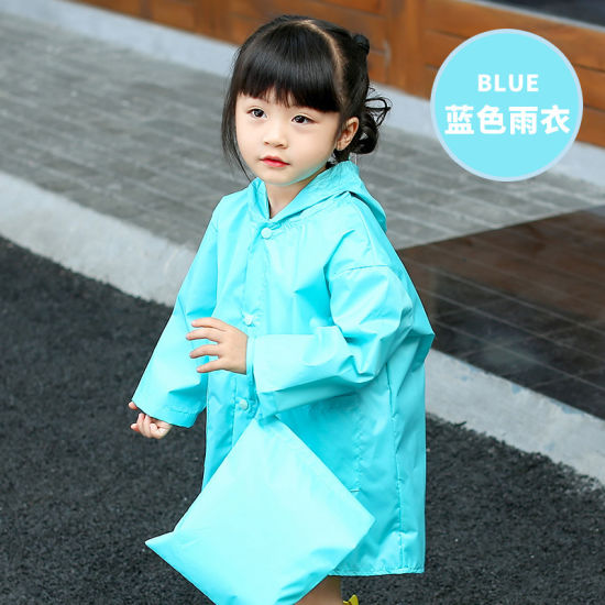 kids Middle Long Raincoat kids Middle Long Raincoat