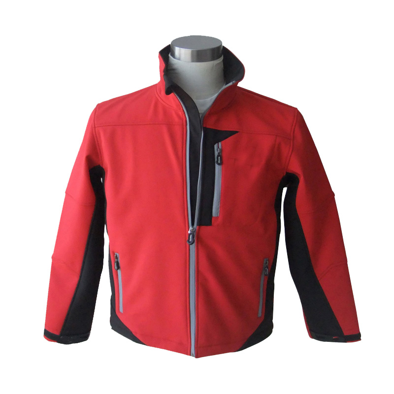 Men’s Red Softshell Jacket