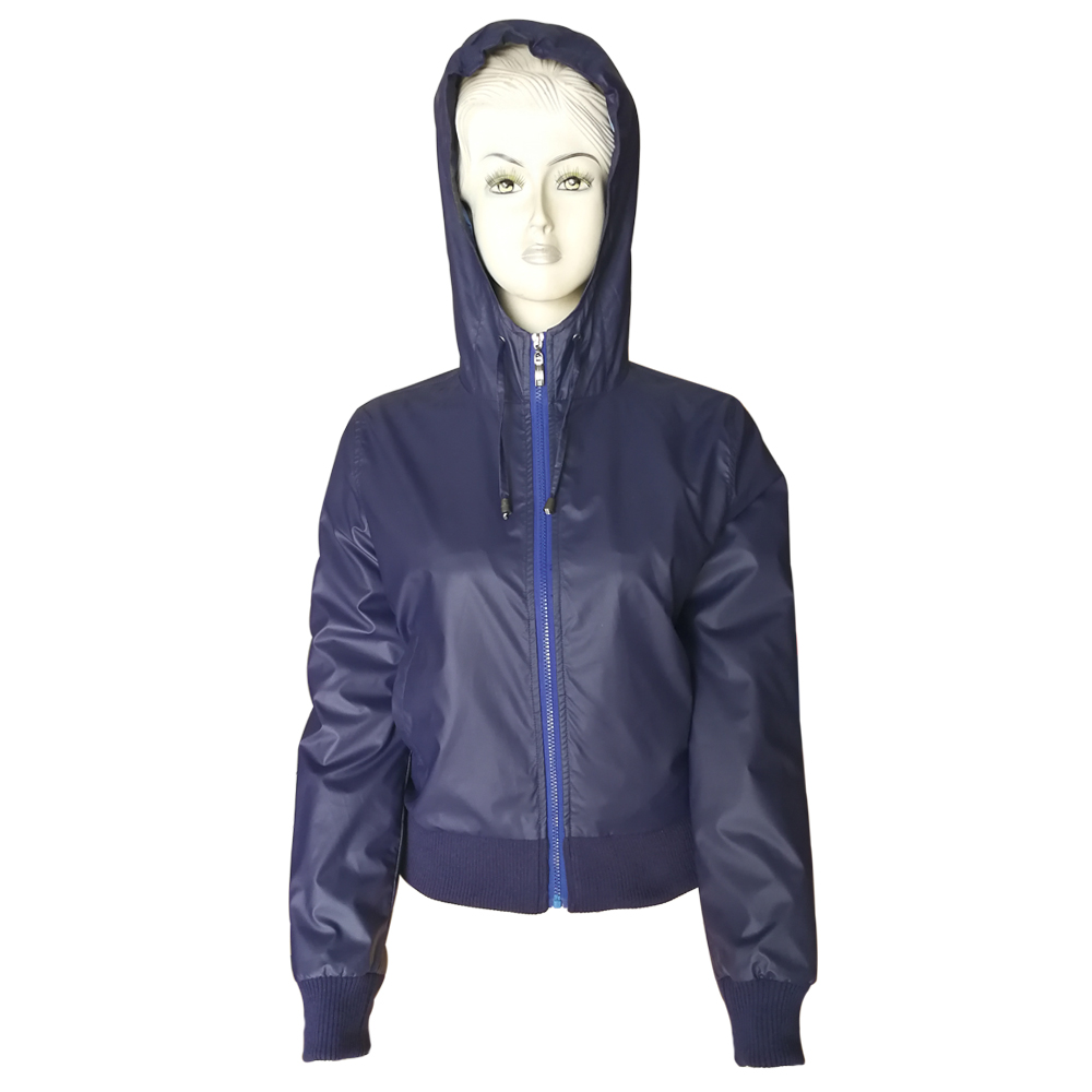 Wind Coat PU Rain Jacket for Women