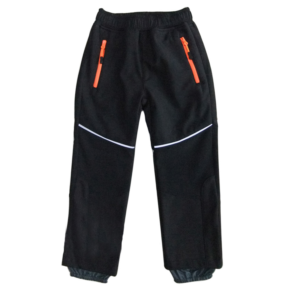 Kids Fleece Lining Clothing Soft Shell Pants