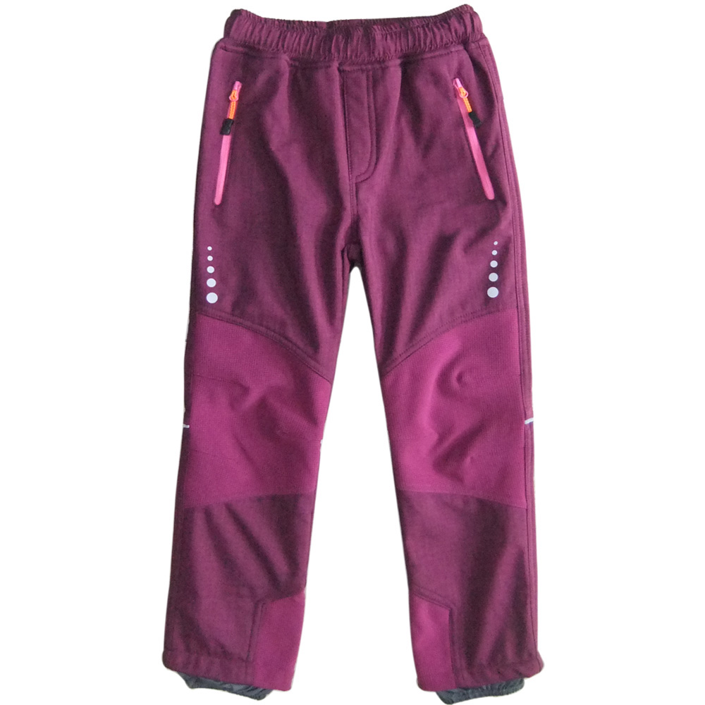 Boy Girl Fleece Lined Pants