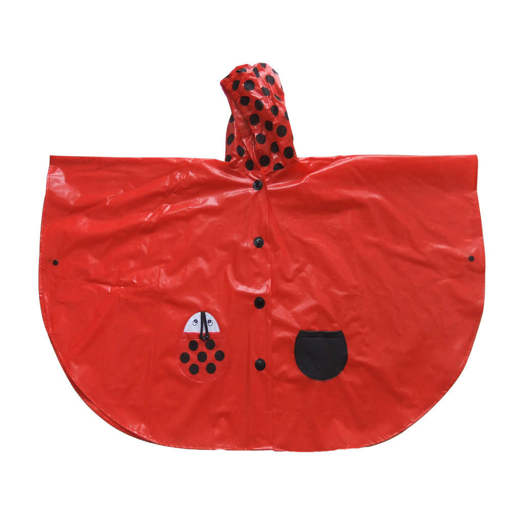 Children PVC Rain Poncho