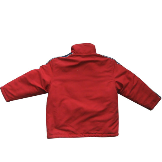 Winter Red Jacket Padded Coat: Warm, Waterproof, Windproof?