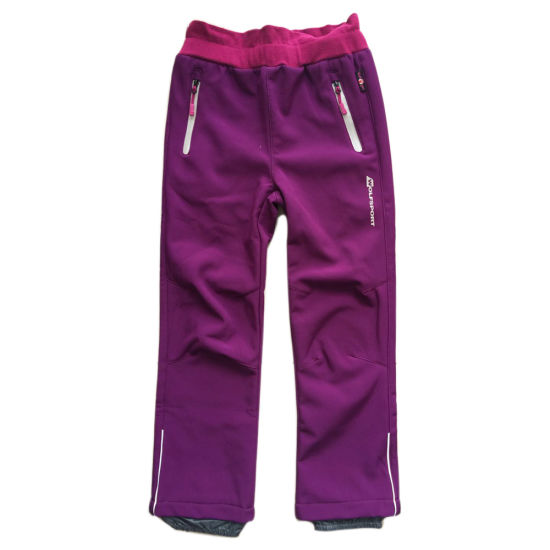 Girl High Waist Outdoor Warm Pants