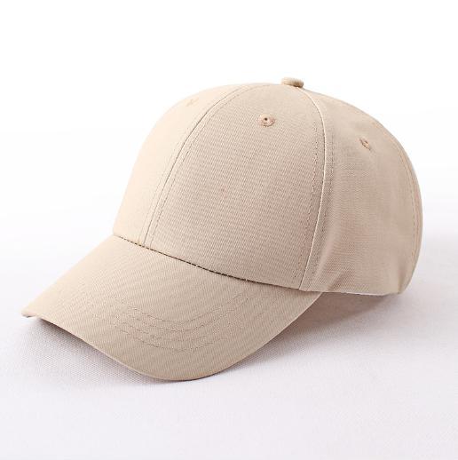 Basic Blank Unbranded Baseball Cap, Cotton Adjustable, Bulk