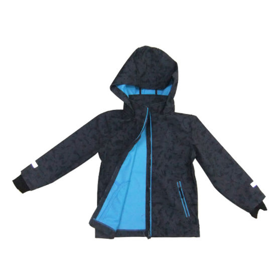 Boys Soft Shell Jacket Winter Coat: Warm, Waterproof & Windproof