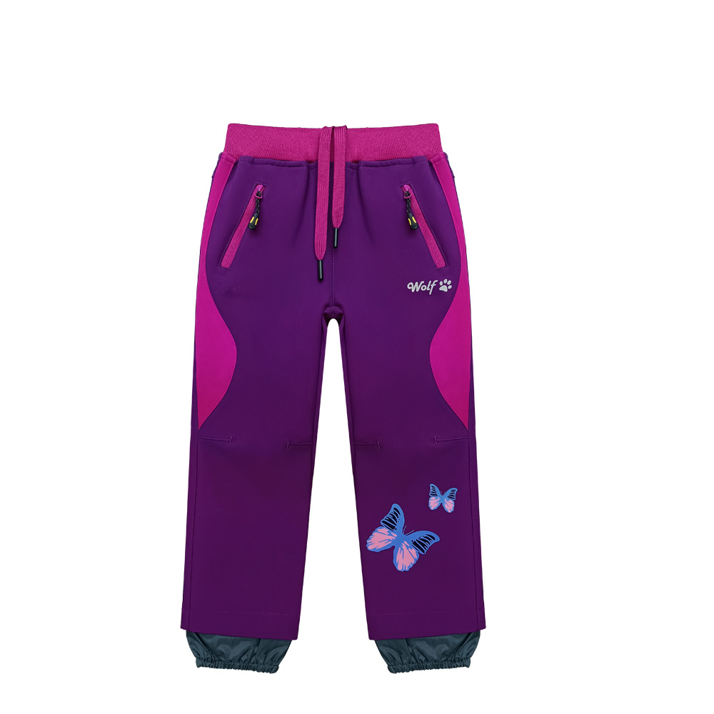 2-6y Girl′s Spring  Waterproof Softshell Pants