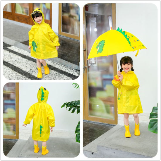 Waterproof Children Cartoon Lovely Poncho
