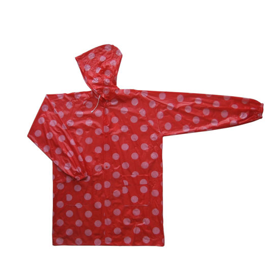 Girls Long PVC Rain Wear
