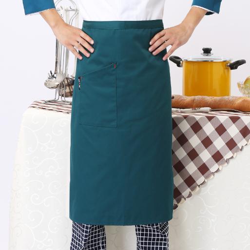 Chef Short Cotton Half Waist Apron