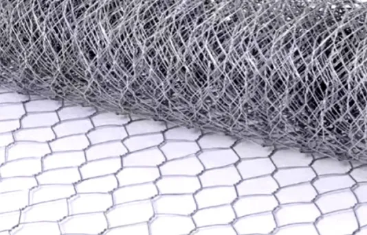 Chain link fencing with PVC coating for added protection and durability.