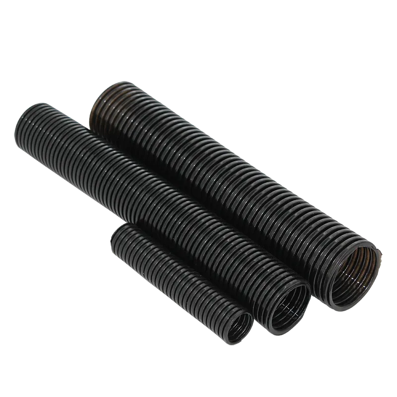 corrugated loom tubing