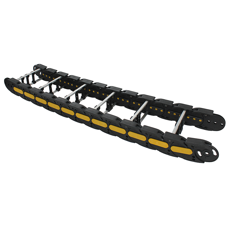 50*168 mm TSK type for long travel distance high strength heavy duty aluminum frame drag chain