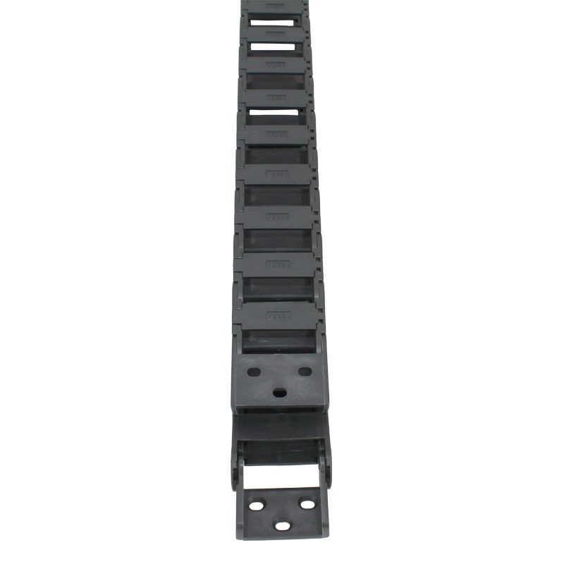 18x37 MT CNC Cable Carrier: High Strength, Outside Opening Nylon