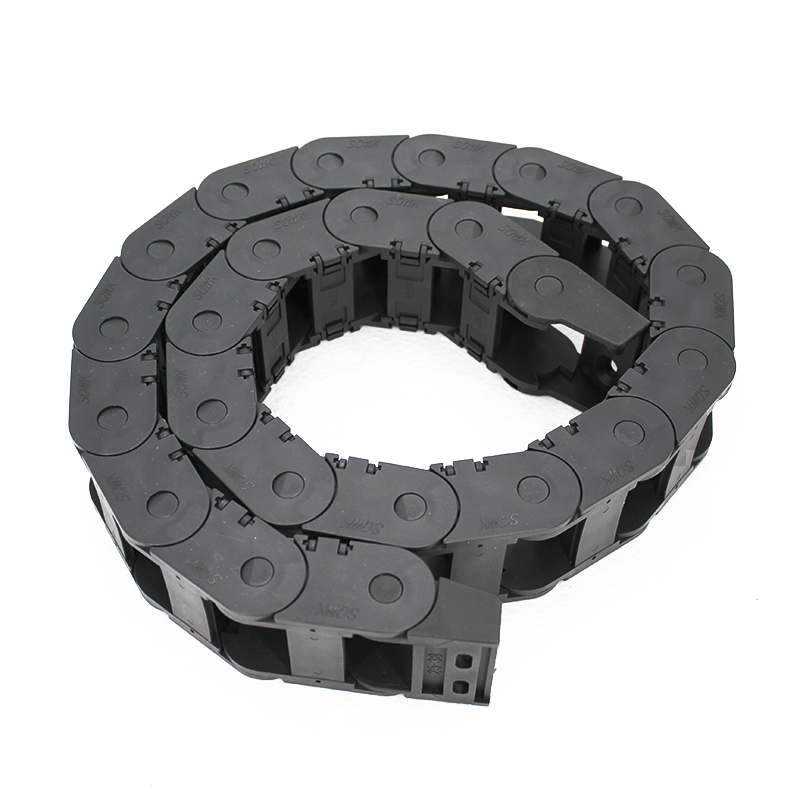 25*38 SK series reinforced cnc open type nylon cable chain