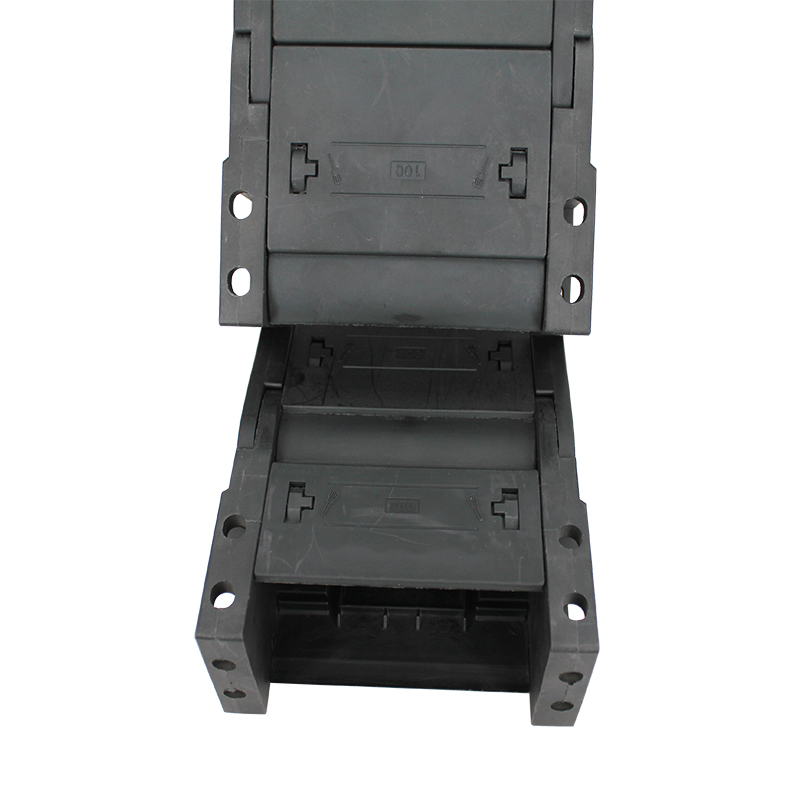 45*100 mm MTS enclosed type of reinforced nylon drag chain