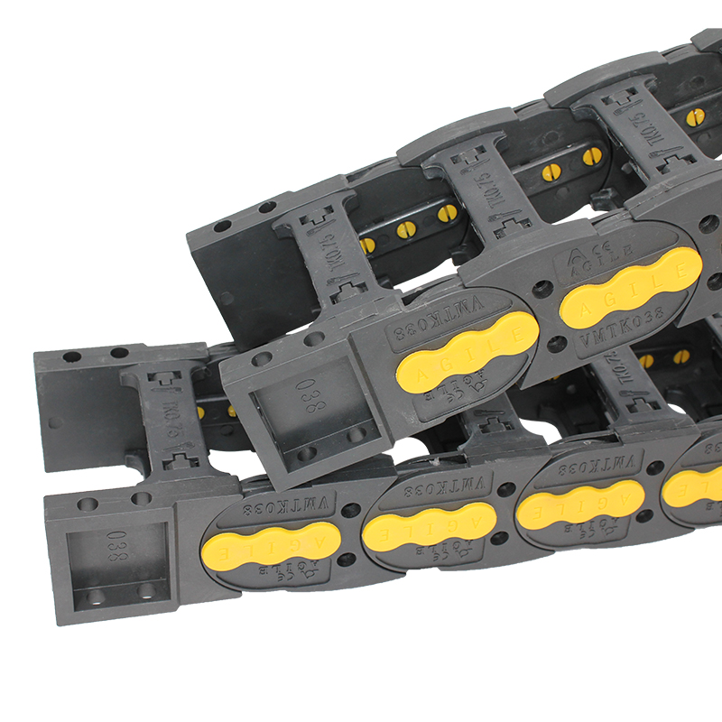 38*75 mm VMTK cnc nylon cable drag chain