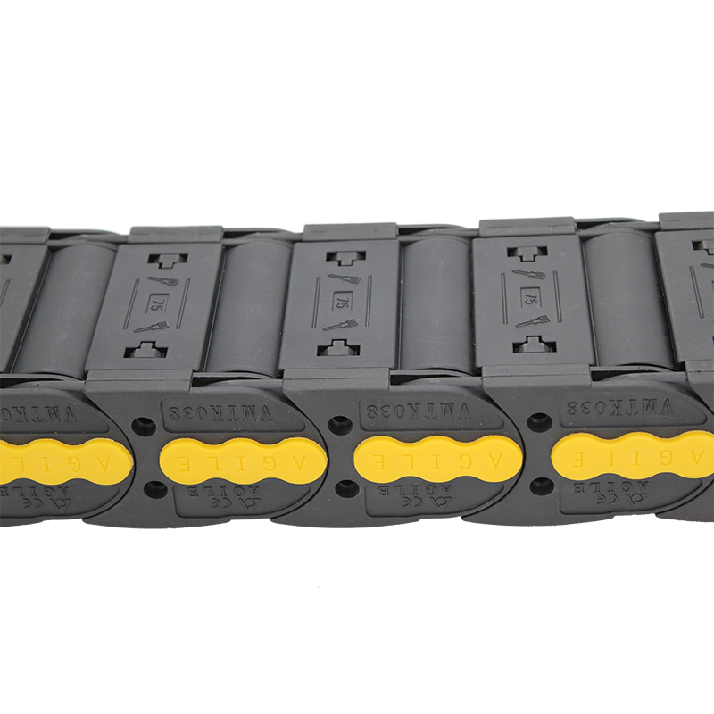 3875 mm VMTK electrical enclosed heavy duty cable chain
